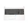HP 15 15-BS6 fehér orosz Laptop billentyűzet