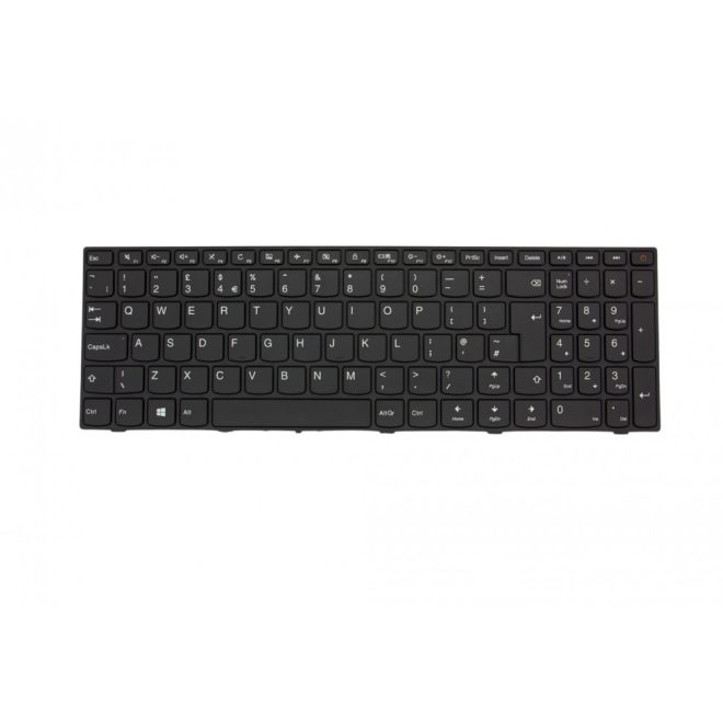 Lenovo IdeaPad 110-15AST fekete UK angol Laptop billentyűzet