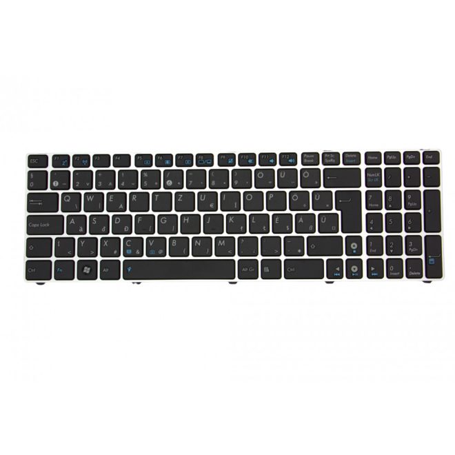 Asus X55 X55A fekete magyar Laptop billentyűzet