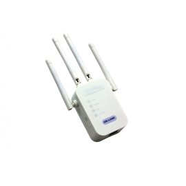   LB-LINK AC1200M Dual Band Wi-Fi Repeater – erős jelerősítő 4 antennával, 2.4GHz és 5GHz sávokon, stabil és gyors internetkapcsolatért otthonra vagy irodába