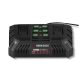 PARKSIDE® 20V 2 x 4,5A gyári akkutöltő X20V Team, PDSLG 20 B1, dupla akkumulátor töltő
