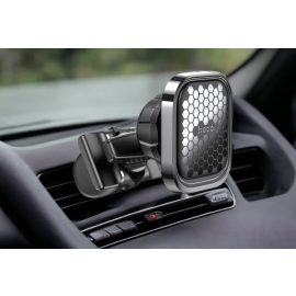   hoco. S49 Fuerte Autós szellőzőre rögzíthető mágneses telefon tartó, fekete (S49)
