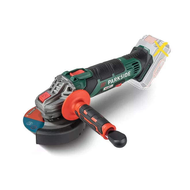 PARKSIDE® Akkus Sarokcsiszoló, Flex, Praktikus műanyag bőröndben (PWSA 20-Li G4)