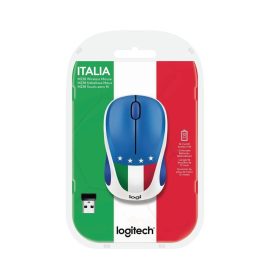   Logitech m238 Fan Collection Italy Olasz mintás USB optikai vezeték nélküli egér (910-005402)