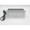 Süllyeszthető dupla rejtett konnektor USB és USB-C csatlakozóval - 1,8 m-es kábellel