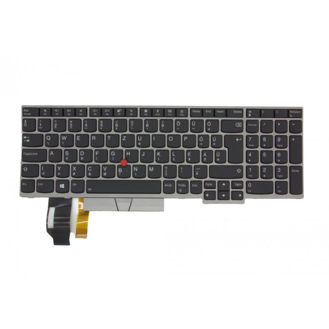Lenovo ThinkPad E590 fekete magyar Laptop billentyűzet