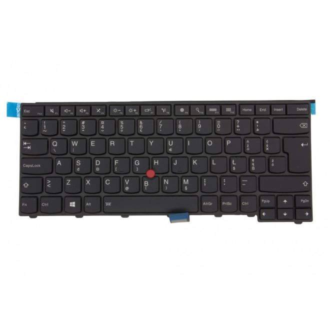 Lenovo ThinkPad T440p fekete európai Laptop billentyűzet