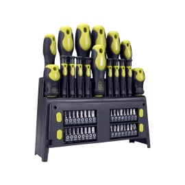   EXTOL® Craft 49db-os csavarhúzó készlet műanyag tartóállvánnyal (53146)