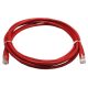 5m CAT6 piros UTP Patch, LAN, Ethernet hálózati kábel