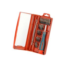  EXTOL® PRÉMIUM 22db Órás, Műszerész csavarhúzó készlet, Cserélhető Chrome Vanadium Bitekkel (8819104)