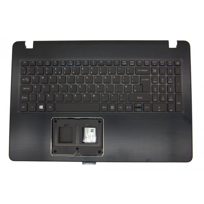 Acer Aspire E5-575 fekete UK angol Laptop billentyűzet