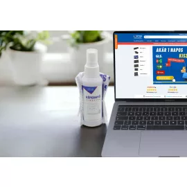   LaptopHardware kijelző tisztító szett, 60ml folyadék törlőkendővel