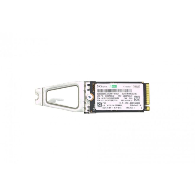 128GB használt M.2 (2242) NVMe SSD kártya