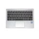 HP EliteBook Folio G1 használt háttér-világításos, európai ezüst-fekete billentyűzet modul (850915-BG1)