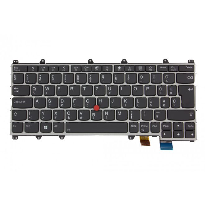 Lenovo ThinkPad Yoga 370 fekete magyar Laptop billentyűzet