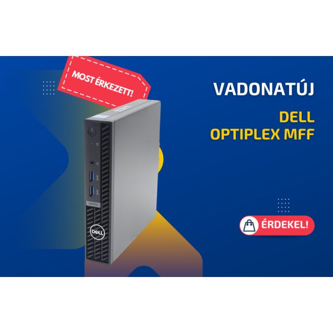 DELL OPTIPLEX 7020 MT | Intel Core i5-14500T | 16GB Memória | 512 GB SSD | Windows 11 Pro + 3 év garancia!