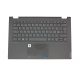 Lenovo IdeaPad C340-14API, C340-14IWL gyári új európai háttér-világításos szürke billentyűzet modul + touchpad (5CB0S17375)