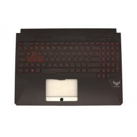 Asus TUF FX505DY fekete-piros európai Laptop billentyűzet