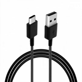   Samsung Gyári Galaxy S8, S9, S10, S20, S21, S22, S23, S24 USB to USB-C (Type-C) adat, töltőkábel kábel 1m, fekete (EP-DN975BBEGWW)