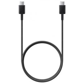   Samsung Gyári USB-C töltőkábel 1m | Galaxy S9, S10, S20, S21, S22, S23, S24 fekete (EP-DA705BBE, EP-DN970)