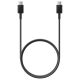 Samsung Gyári USB-C töltőkábel 1m | Galaxy S9, S10, S20, S21, S22, S23, S24 fekete (EP-DA705BBE, EP-DN970)