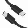 Samsung Gyári USB-C töltőkábel 1m | Galaxy S9, S10, S20, S21, S22, S23, S24 fekete (EP-DA705BBE)