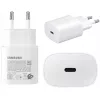 Samsung Gyári USB-C 25W Telefon és Tablet Töltő, Adapter, Fehér (EP-TA800EWE)  