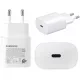 Samsung Gyári USB-C 25W Telefon és Tablet Töltő, Adapter, Fehér (EP-TA800EWE)  