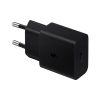 Samsung Gyári USB-C 25W Telefon és Tablet Töltő, Adapter, Fekete (EP-TA800EBE)