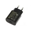 Samsung Gyári USB-C 25W Telefon és Tablet Töltő, Adapter, Fekete (EP-TA800EBE)