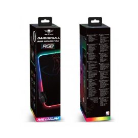   Spirit of Gamer Darkskull RGB világítós gamer egérpad Medium 350mm x 255mm (SOG-PADMRGB)