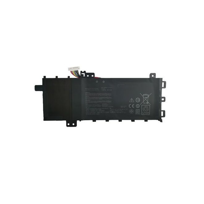 Asus X512 X512JF Laptop Akkumulátor, új, gyárival megegyező minőségű helyettesítő, 2 cellás (4730mAh)
