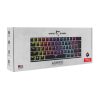 White Shark Ashiko RGB világítós US angol kiosztású 60%-os MECHANIKUS fekete gamer billentyűzet, piros kapcsolók (GK-2202B/R-US)