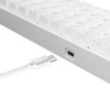 White Shark SHINOBI RGB világítós magyar kiosztású MECHANKIUS fehér gamer billentyűzet, piros kapcsolók (GK-2022W/R-HU)