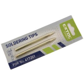   EXTOL® Craft Forrasztócsúcs | Forrasztóhegy 417201-es pákához | 2 darab (417210)