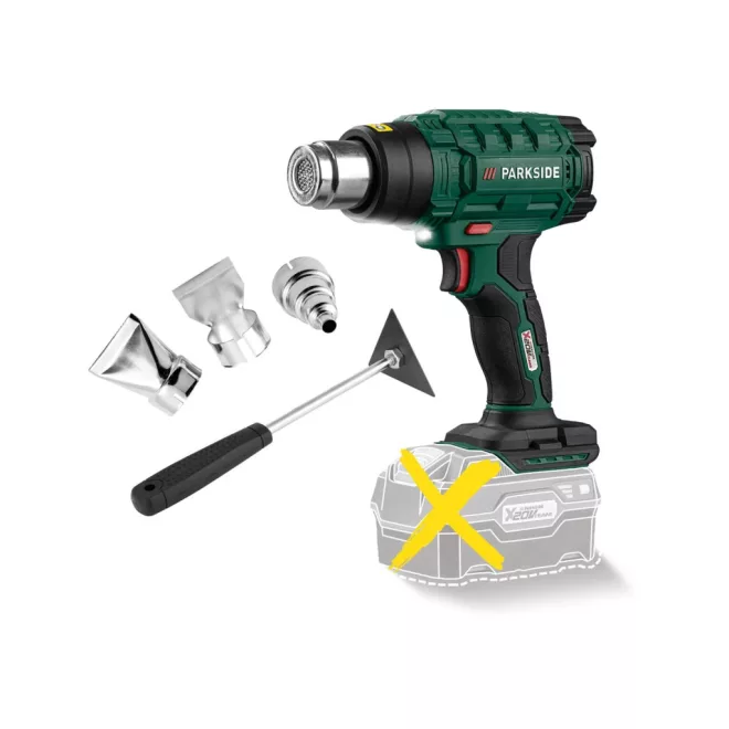 PARKSIDE® Akkus Hőlégfúvó | Hőlégpisztoly PHLGA 20-Li B1