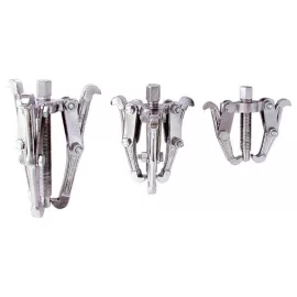   EXTOL® Craft csapágylehúzó készlet, krómozott, 3db, 75mm 2 karmú, 100mm 3 karmú, 150mm 3 karmú (9788)