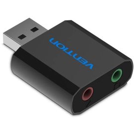   Vention USB Külső Hangkártya | Mikrofon és Fejhallgató kimenettel