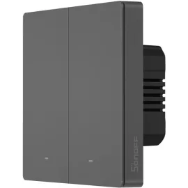  Sonoff SwitchMan WIFI és BlueTooth 2 csatornás intelligens fali kapcsoló (M5-2C-86) 