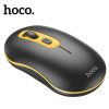 hoco. GM21 Platinum 2.4G vezeték nélküli fekete-sárga optikai egér (GM21)