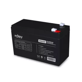   NJOY GP07122F 12V 7,0Ah Akkumulátor zárt, gondozásmentes AGM Borne T2/F2