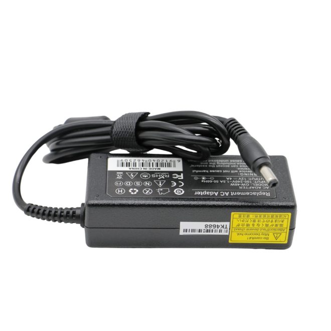 LED Tápegység 12V 4A 48W Adapter, töltő, DC csatlakozó méret: 5,5mm/2,5mm, (GW-48W)
