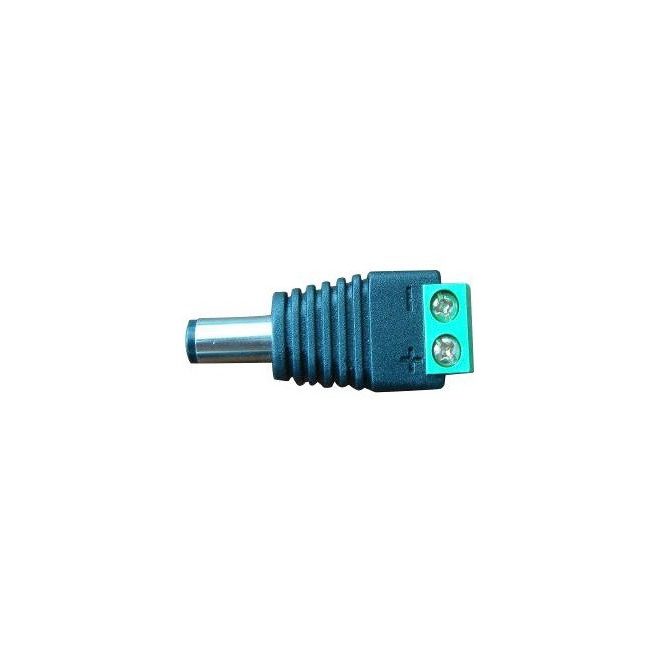 DC dugó LED tápegységhez - sorkapocs átalakító, Csatlakozó átmérő 5,5mm/2mm