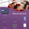 Projector TV H9 Full HD LED Projektor Natív 1920x1080p | WiFi | BlueTooth | Android 9.0 | 430 ANSI Lumen | Automata fókusz és Trapézkorrekció | MAGYAR nyelvű menüvel