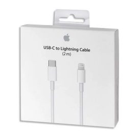   Apple gyári Lightning - USB-C adat, iPhone töltőkábel 2m, fehér (A1702) (MKQ42ZM/A)