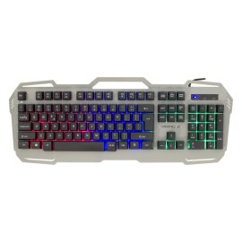   White Shark VIKING 2 Rainbow LED világítós magyar kiosztású fekete membrános gamer billentyűzet (GK-1924HU)