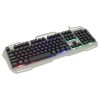 White Shark VIKING 2 Rainbow LED világítós magyar kiosztású fekete membrános gamer billentyűzet (GK-1924HU)