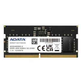   ADATA 8GB DDR5 | 4800MHz | CL40 | 1,1V laptop memória (AD5S48008G-S)