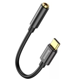   Baseus L54 Type-C - 3,5mm Audio Jack átalakító fekete (L54)
