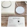 Apple iPhone-hoz vezeték nélküli mágneses indukciós gyors töltő, Magsafe töltő és tok kompatibilis 15W, fehér
